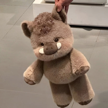 Cute Running Pig, Wild Boar Stuffed Animal